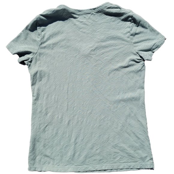 Felina Women's Sage T Shirt V-Neck Short Sleeve Pullover Cotton Size Large - Picture 5 of 8